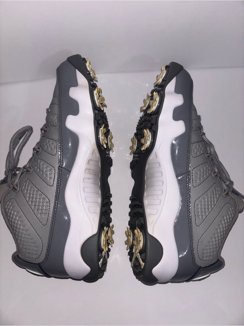 Nike Air Jordan 9 G Cool Grey
White Mens Golf Shoes FJ5934-001
Size 9 - Picture 4 of 11